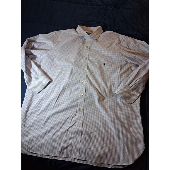 Polo Ralph Lauren Other - Polo‎ Ralph Lauren Classic Fit Shirt Mens Size 19 36/37 Easy Care Blue Stripe
